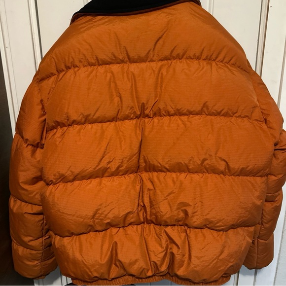 Structure Sport Men's Vibrant Orange down Puffer Jacket - Picture 7 of 10